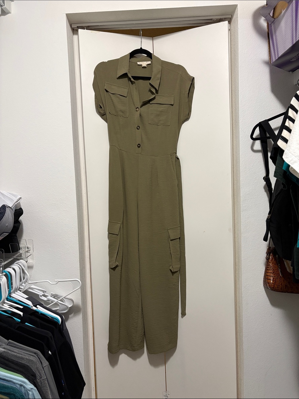 Olive Green Jumpsuit